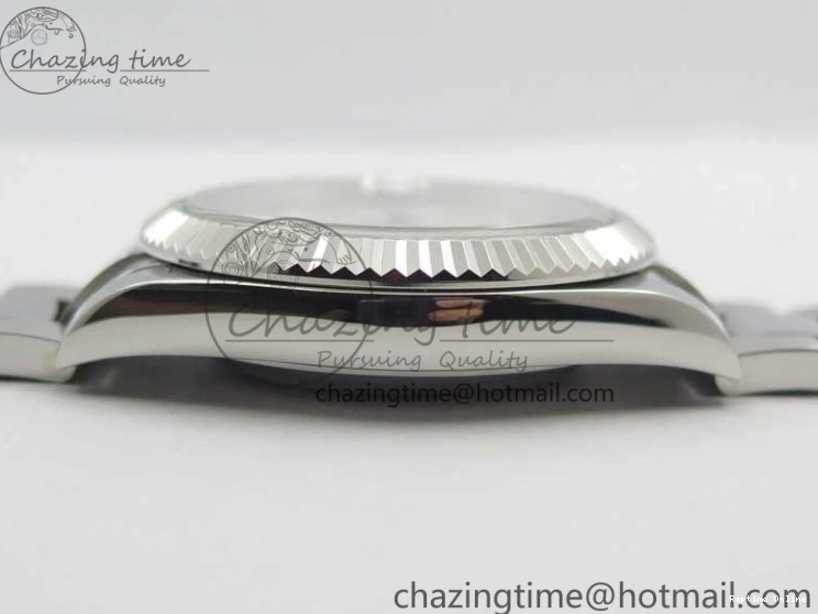 0506 DateJust 126334 SS Noob 1:1 904L Best Edition Gray Dial Diamond on Oyster Bracelet A MultiPurpose 3167